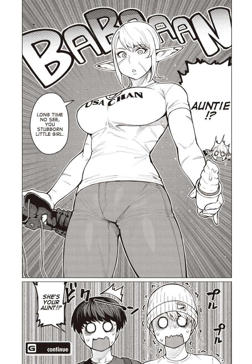 Elf-San Wa Yaserarenai. Chapter 18 Page 16