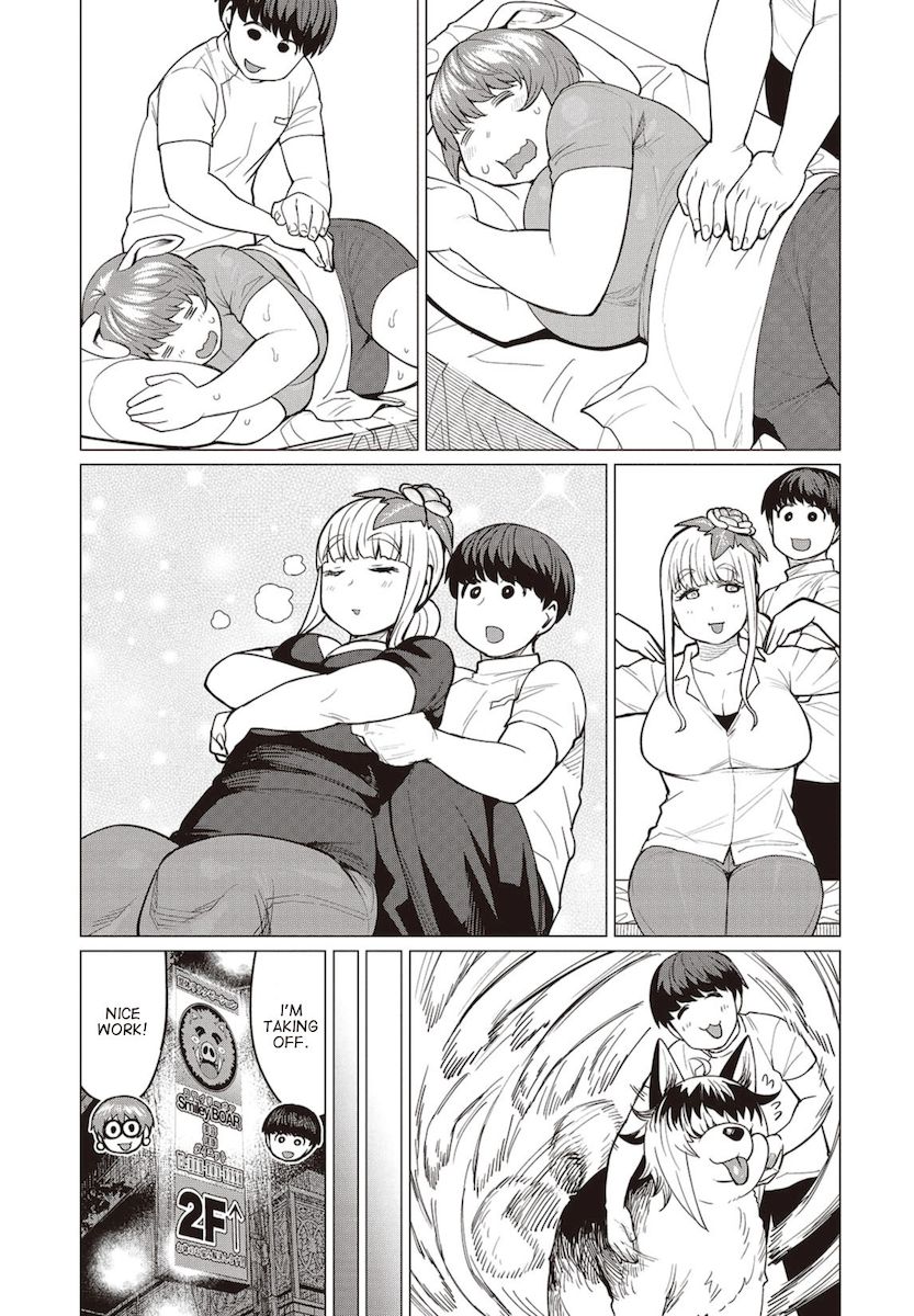 Elf-San Wa Yaserarenai. Chapter 18 Page 8