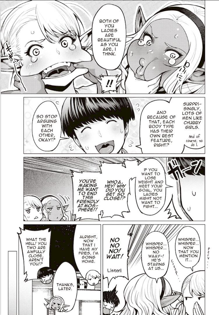 Elf-San Wa Yaserarenai. Chapter 2 Page 23