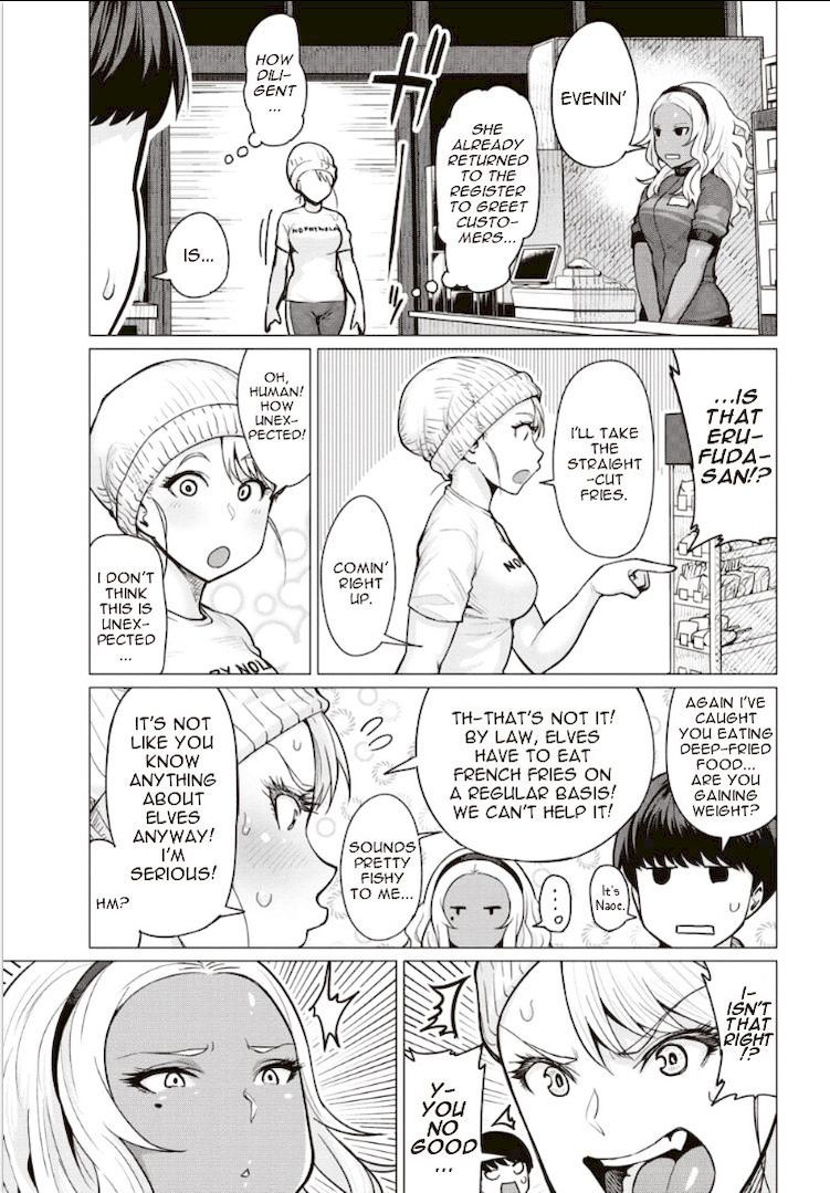 Elf-San Wa Yaserarenai. Chapter 2 Page 7
