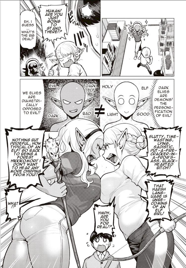 Elf-San Wa Yaserarenai. Chapter 2 Page 9