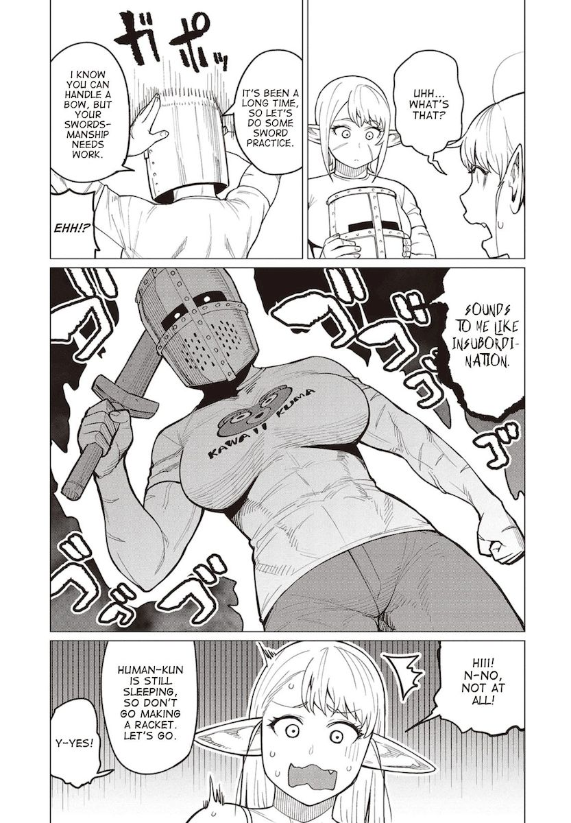 Elf-San Wa Yaserarenai. Chapter 19 Page 10