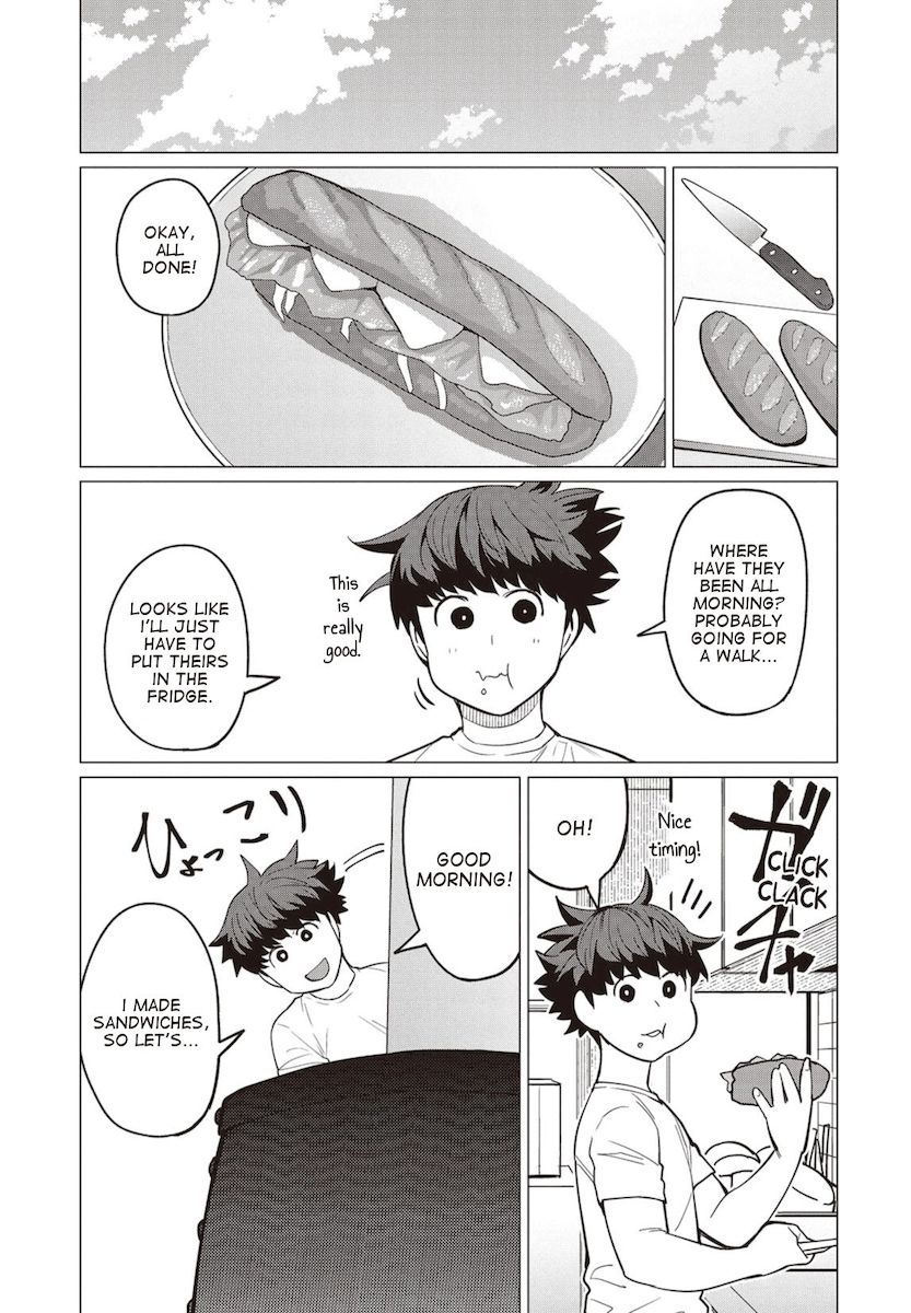 Elf-San Wa Yaserarenai. Chapter 19 Page 12