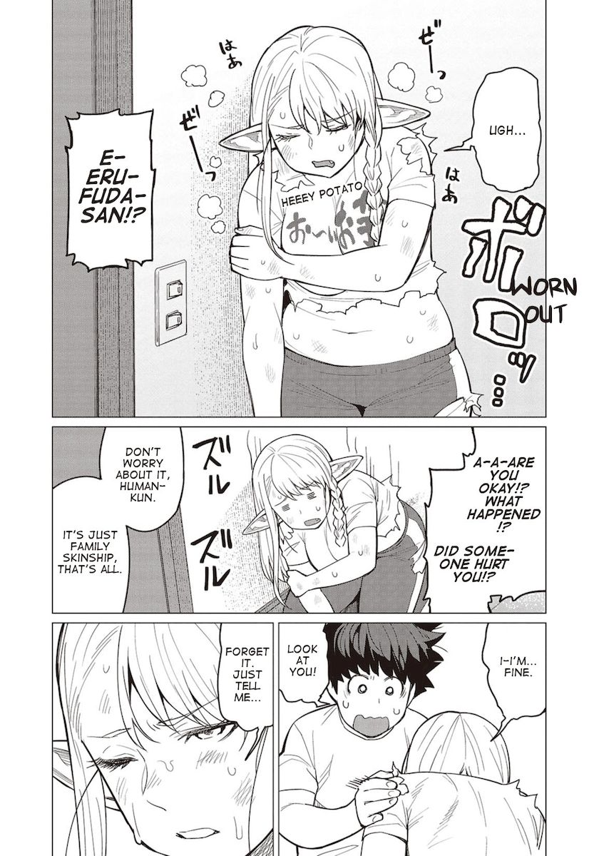 Elf-San Wa Yaserarenai. Chapter 19 Page 14