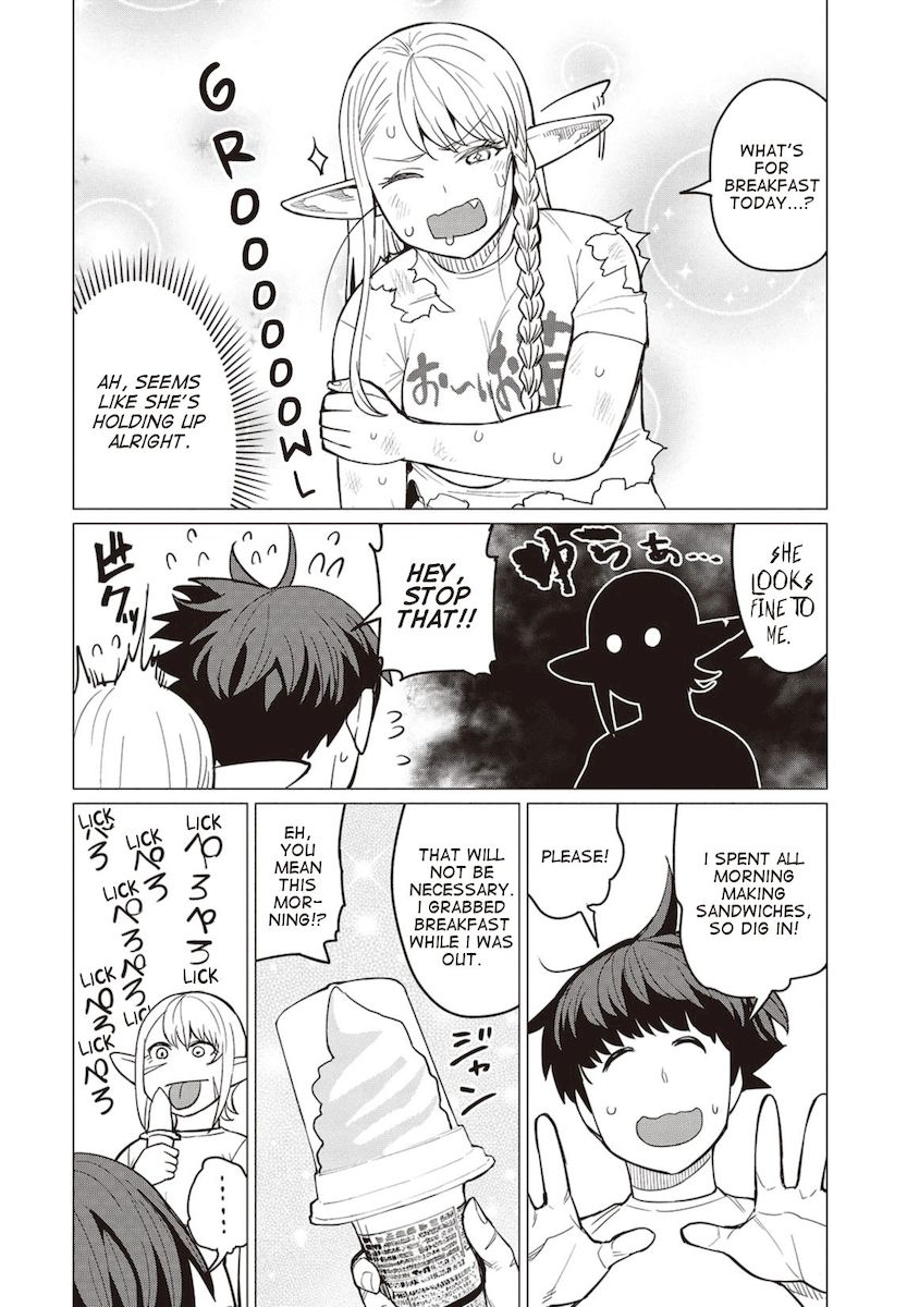 Elf-San Wa Yaserarenai. Chapter 19 Page 15