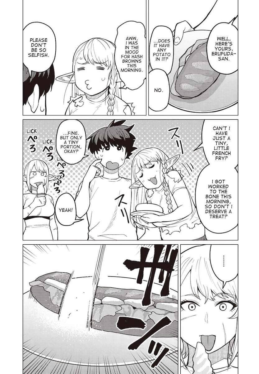Elf-San Wa Yaserarenai. Chapter 19 Page 16