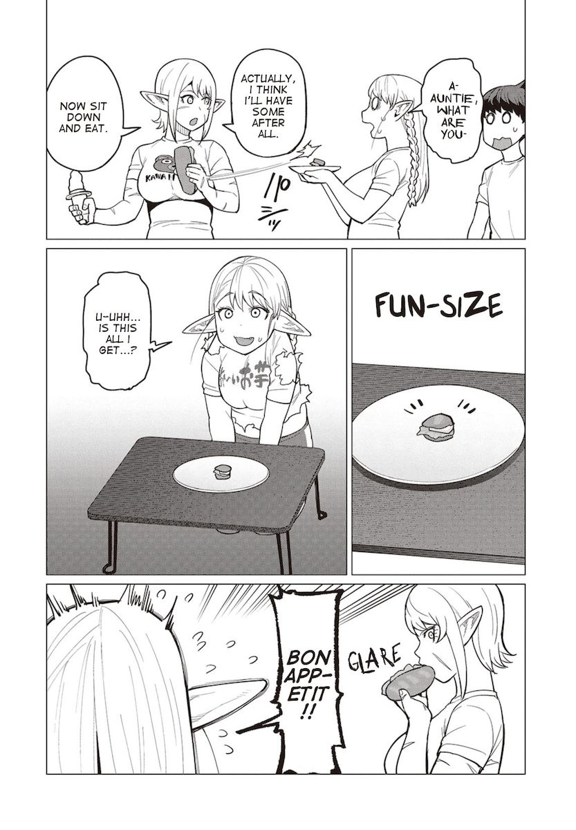 Elf-San Wa Yaserarenai. Chapter 19 Page 17