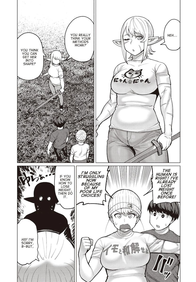 Elf-San Wa Yaserarenai. Chapter 20 Page 18