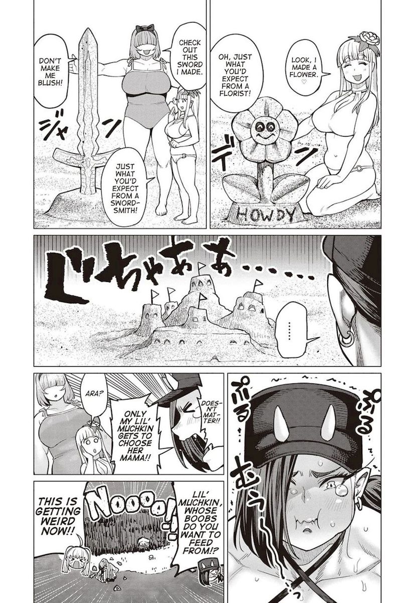 Elf-San Wa Yaserarenai. Chapter 21 Page 10