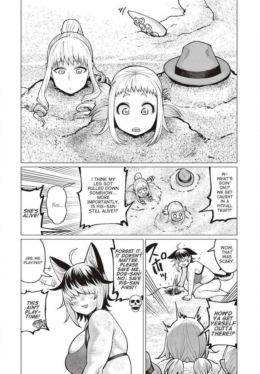 Elf-San Wa Yaserarenai. Chapter 22 Page 11