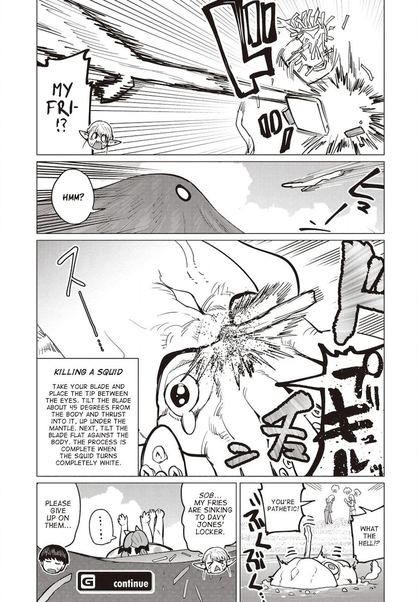 Elf-San Wa Yaserarenai. Chapter 22 Page 26