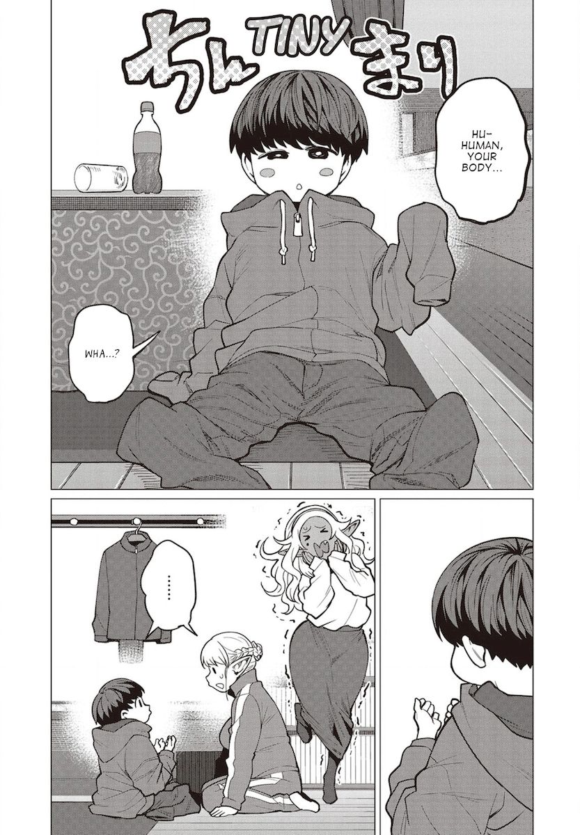 Elf-San Wa Yaserarenai. Chapter 23 Page 12