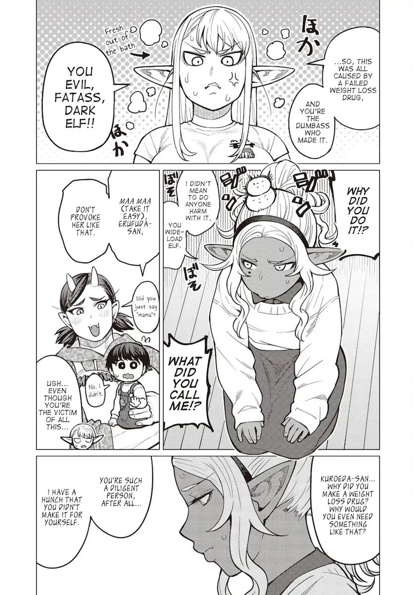 Elf-San Wa Yaserarenai. Chapter 24 Page 18