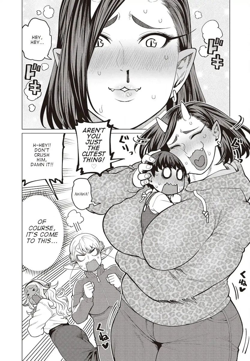 Elf-San Wa Yaserarenai. Chapter 24 Page 2