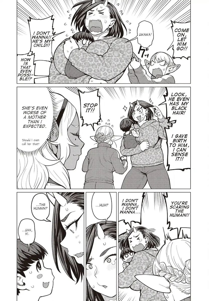 Elf-San Wa Yaserarenai. Chapter 24 Page 3
