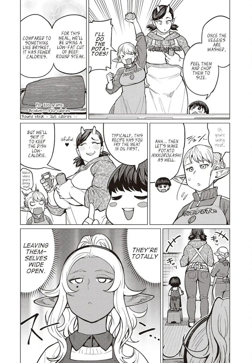 Elf-San Wa Yaserarenai. Chapter 24 Page 9