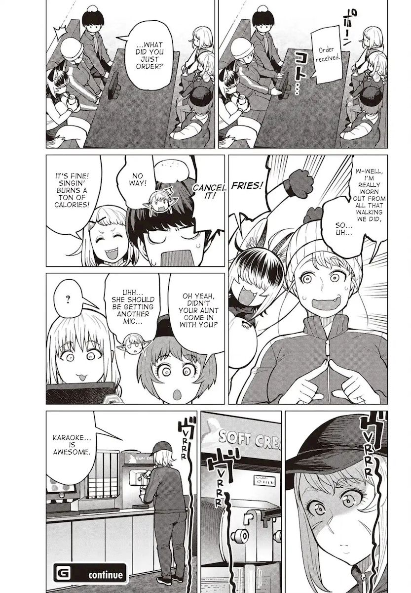 Elf-San Wa Yaserarenai. Chapter 26 Page 20