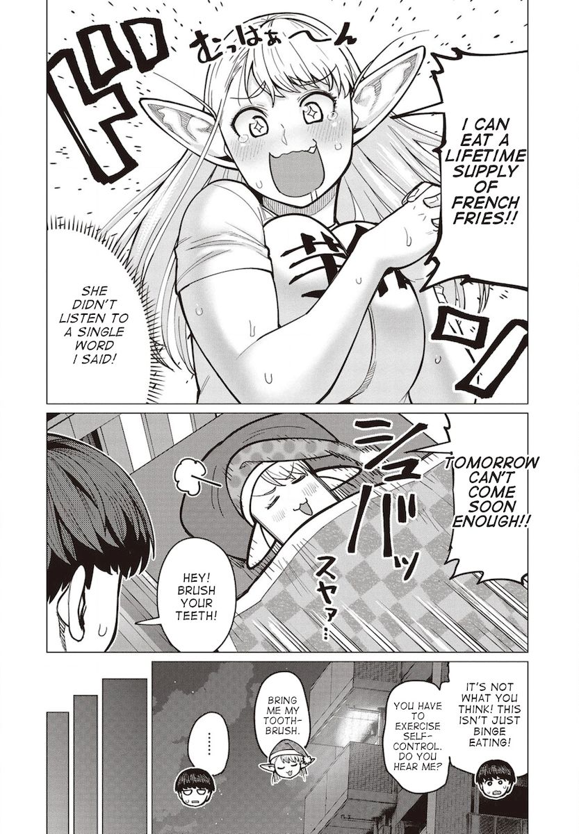Elf-San Wa Yaserarenai. Chapter 27 Page 11