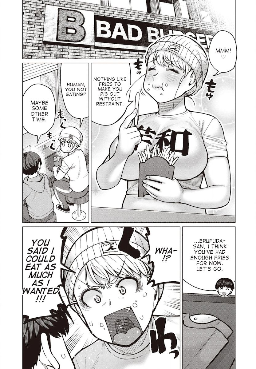 Elf-San Wa Yaserarenai. Chapter 27 Page 12