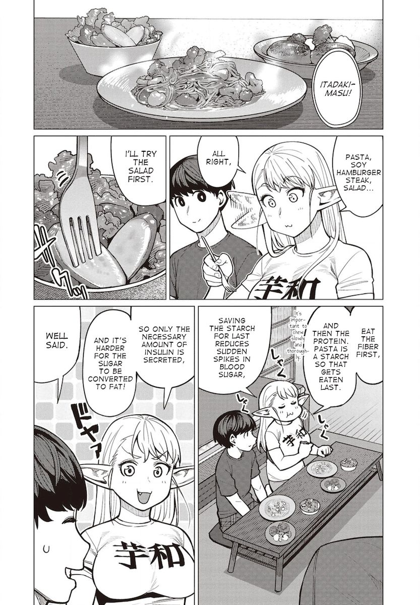 Elf-San Wa Yaserarenai. Chapter 27 Page 7