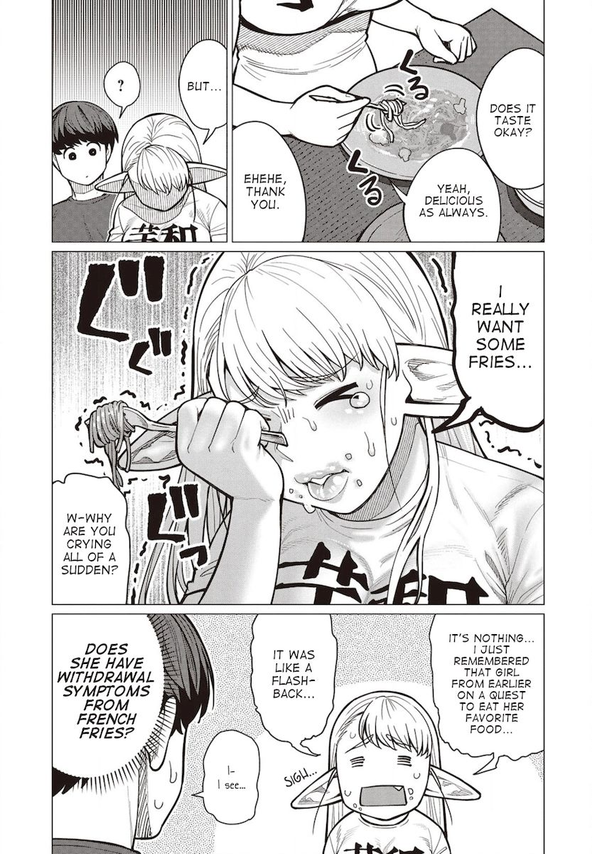 Elf-San Wa Yaserarenai. Chapter 27 Page 8