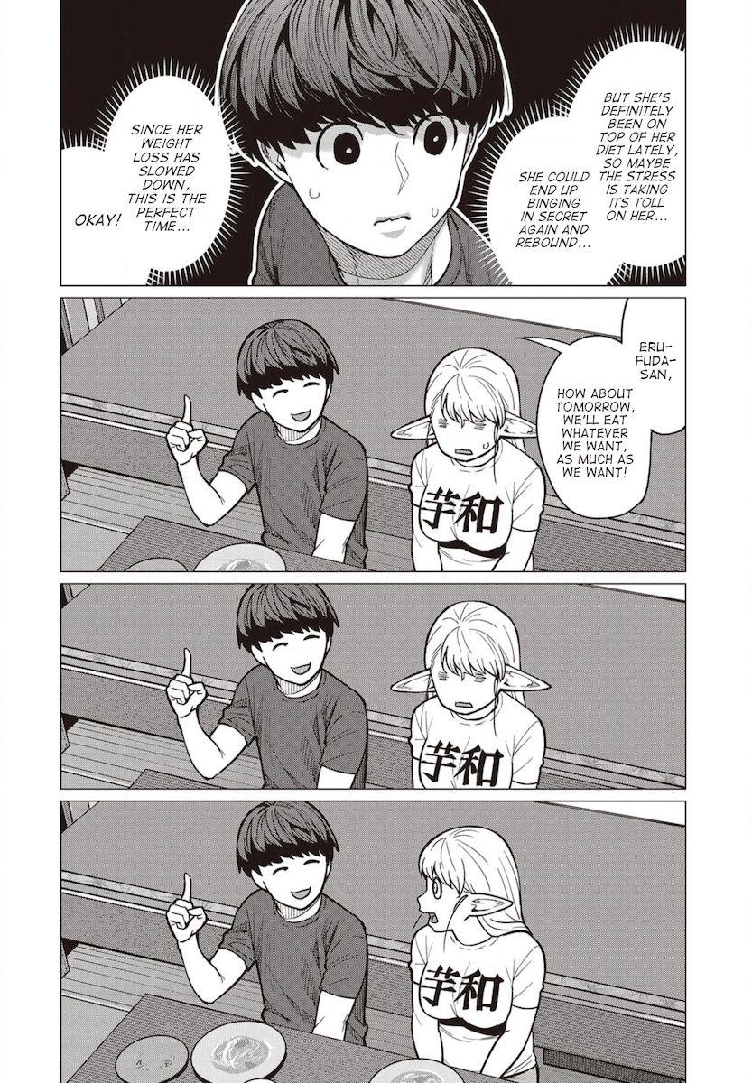 Elf-San Wa Yaserarenai. Chapter 27 Page 9