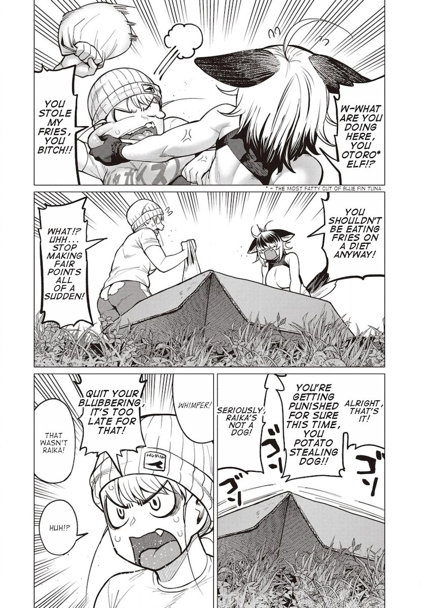 Elf-San Wa Yaserarenai. Chapter 30 Page 9