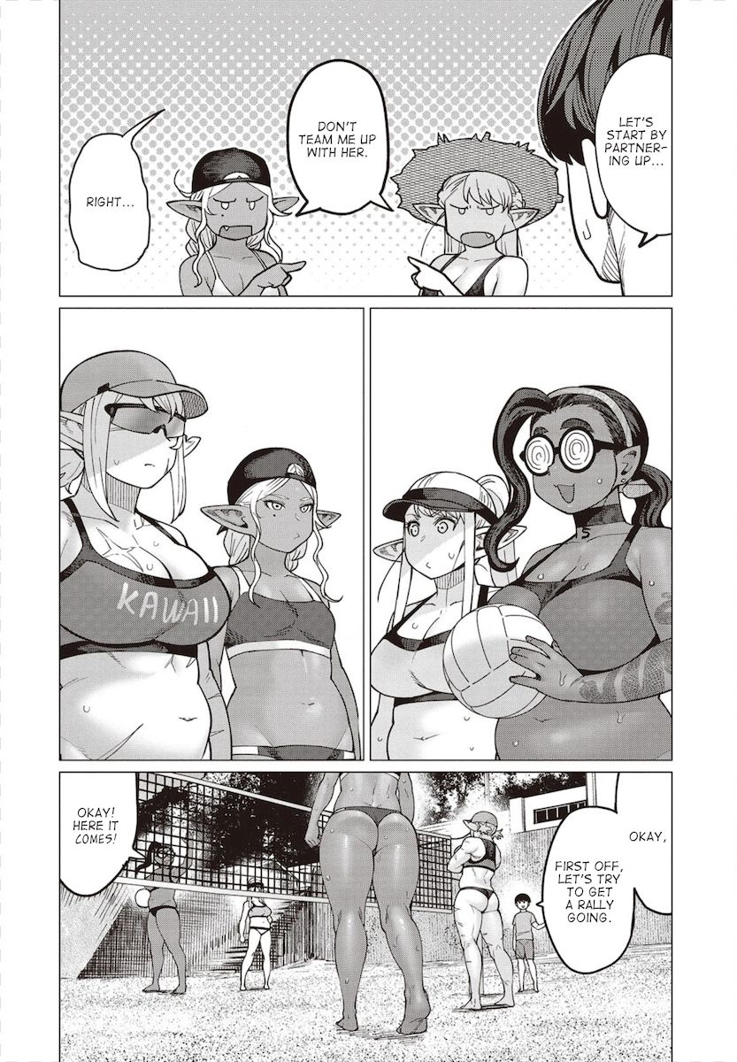 Elf-San Wa Yaserarenai. Chapter 31 Page 15