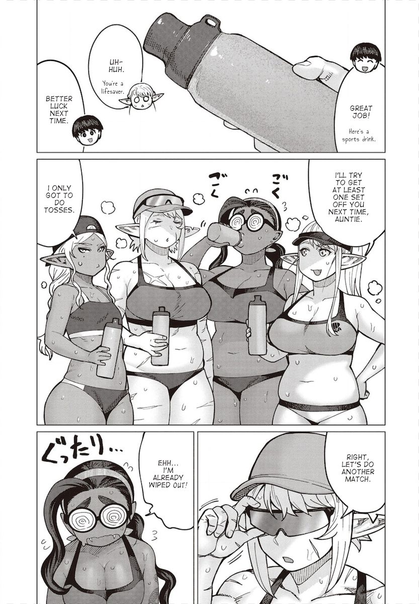 Elf-San Wa Yaserarenai. Chapter 31 Page 18