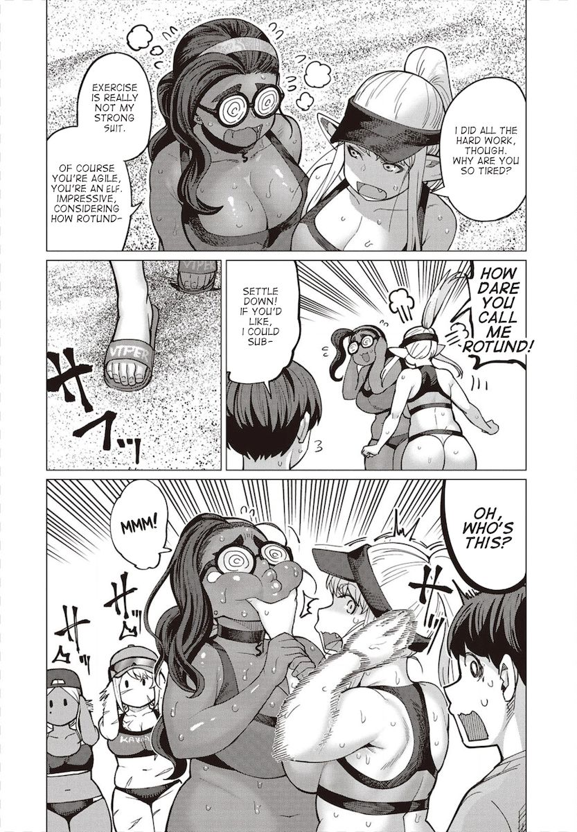 Elf-San Wa Yaserarenai. Chapter 31 Page 19