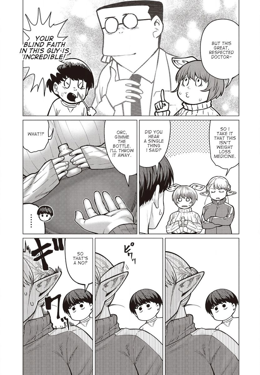 Elf-San Wa Yaserarenai. Chapter 34 Page 12
