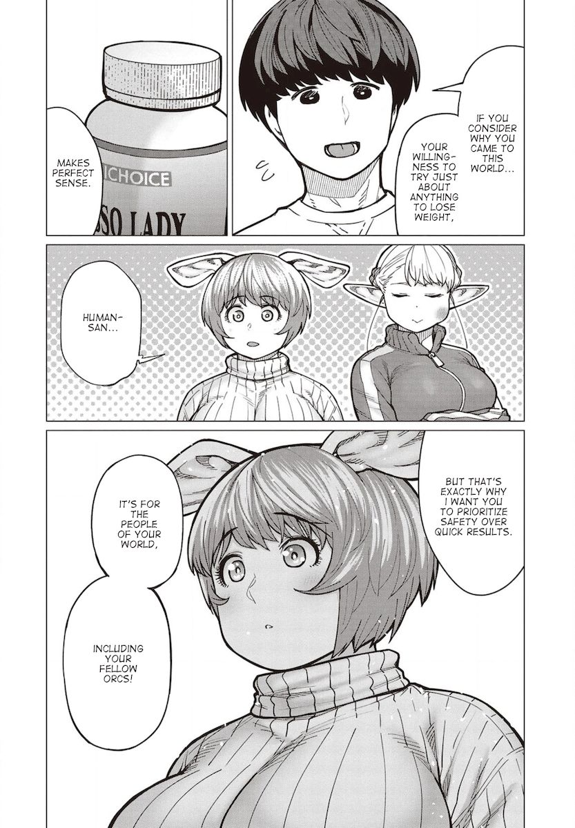 Elf-San Wa Yaserarenai. Chapter 34 Page 19