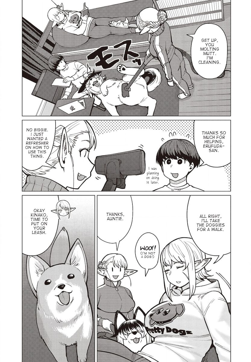 Elf-San Wa Yaserarenai. Chapter 34 Page 2