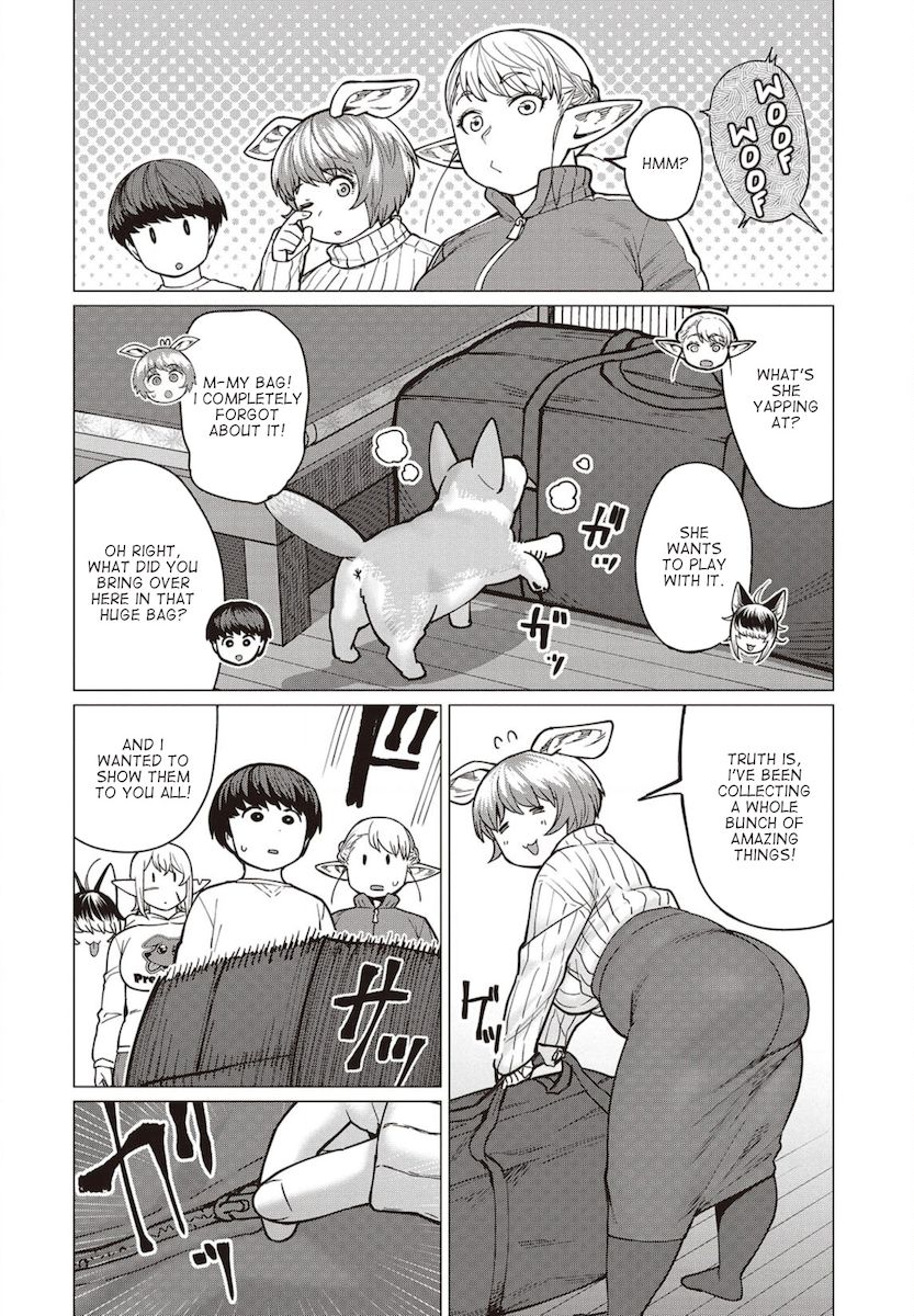 Elf-San Wa Yaserarenai. Chapter 34 Page 21