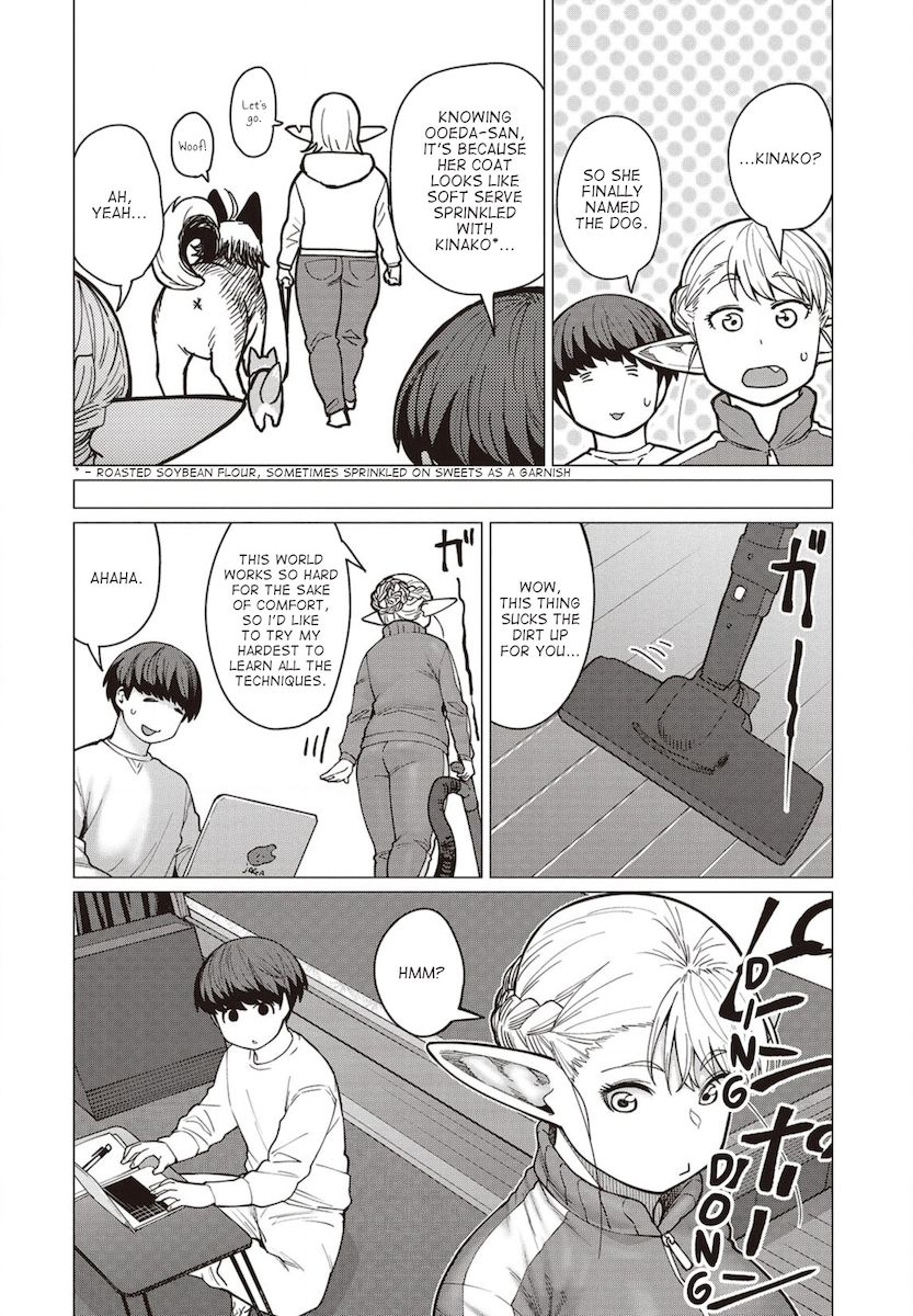 Elf-San Wa Yaserarenai. Chapter 34 Page 3