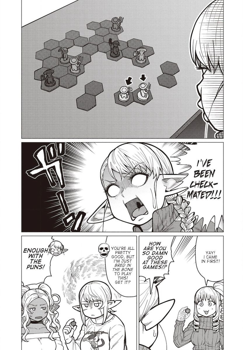 Elf-San Wa Yaserarenai. Chapter 36 Page 12