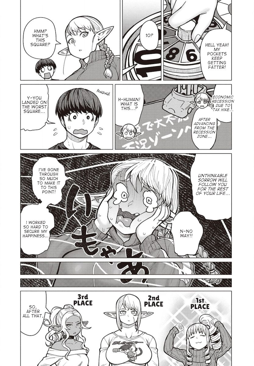 Elf-San Wa Yaserarenai. Chapter 36 Page 17
