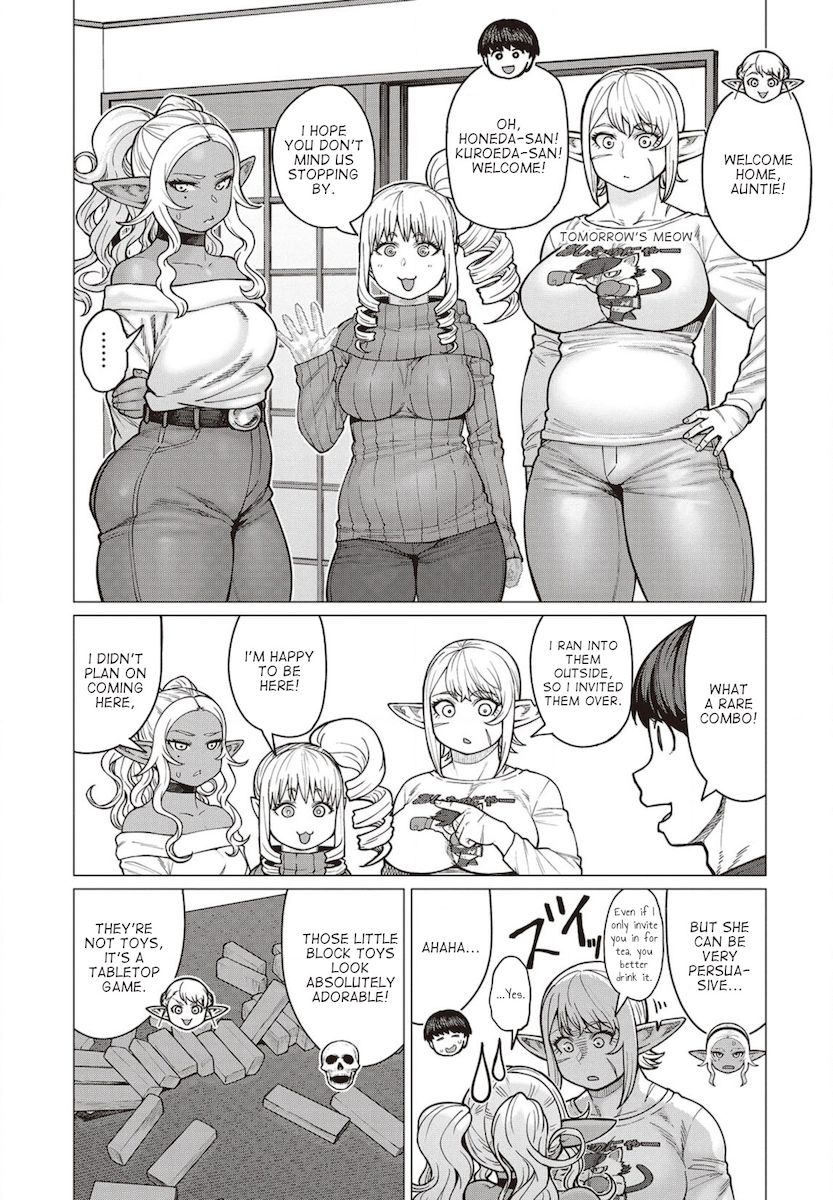 Elf-San Wa Yaserarenai. Chapter 36 Page 6