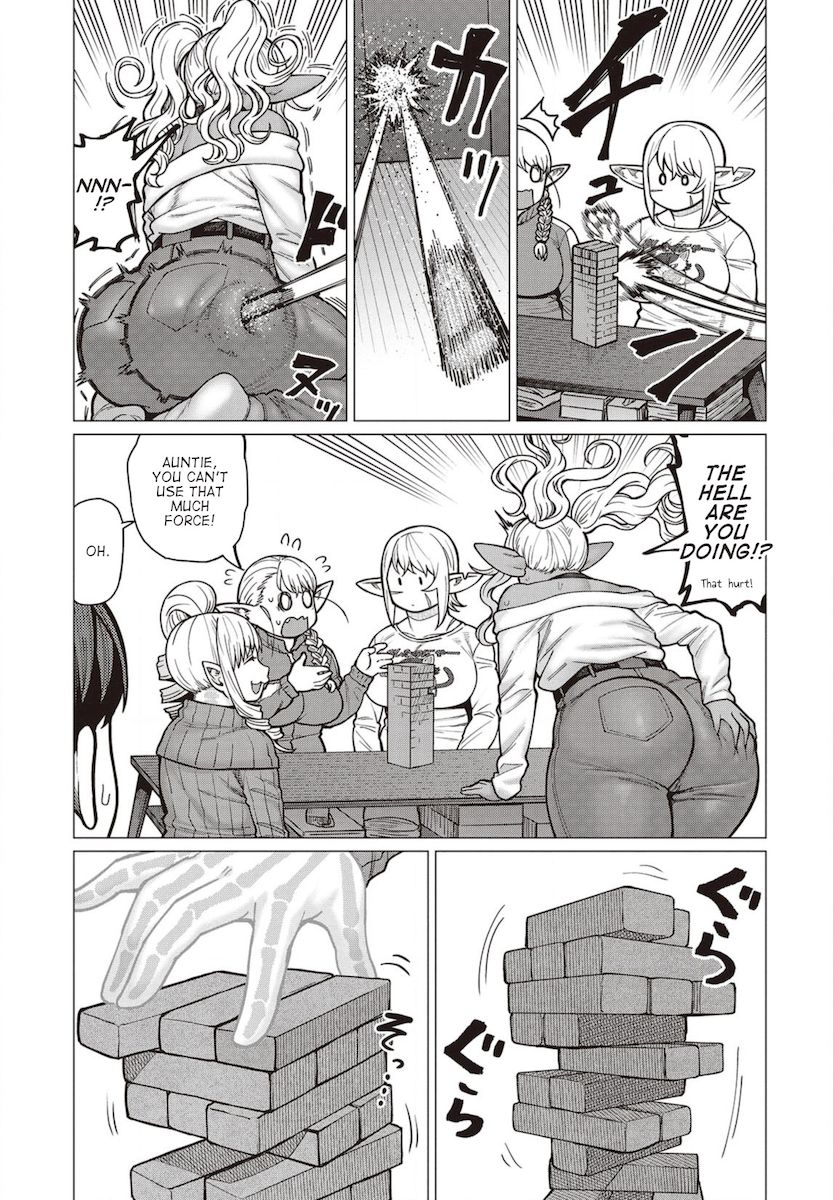 Elf-San Wa Yaserarenai. Chapter 36 Page 8