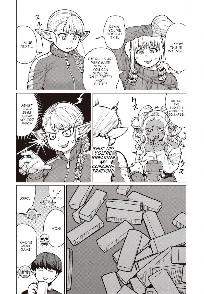Elf-San Wa Yaserarenai. Chapter 36 Page 9