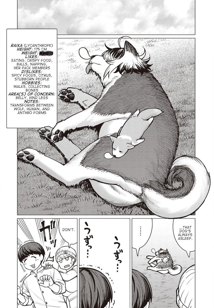 Elf-San Wa Yaserarenai. Chapter 37 Page 15
