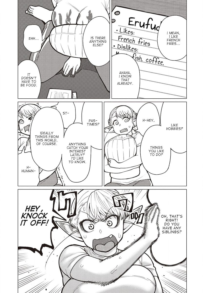 Elf-San Wa Yaserarenai. Chapter 37 Page 6
