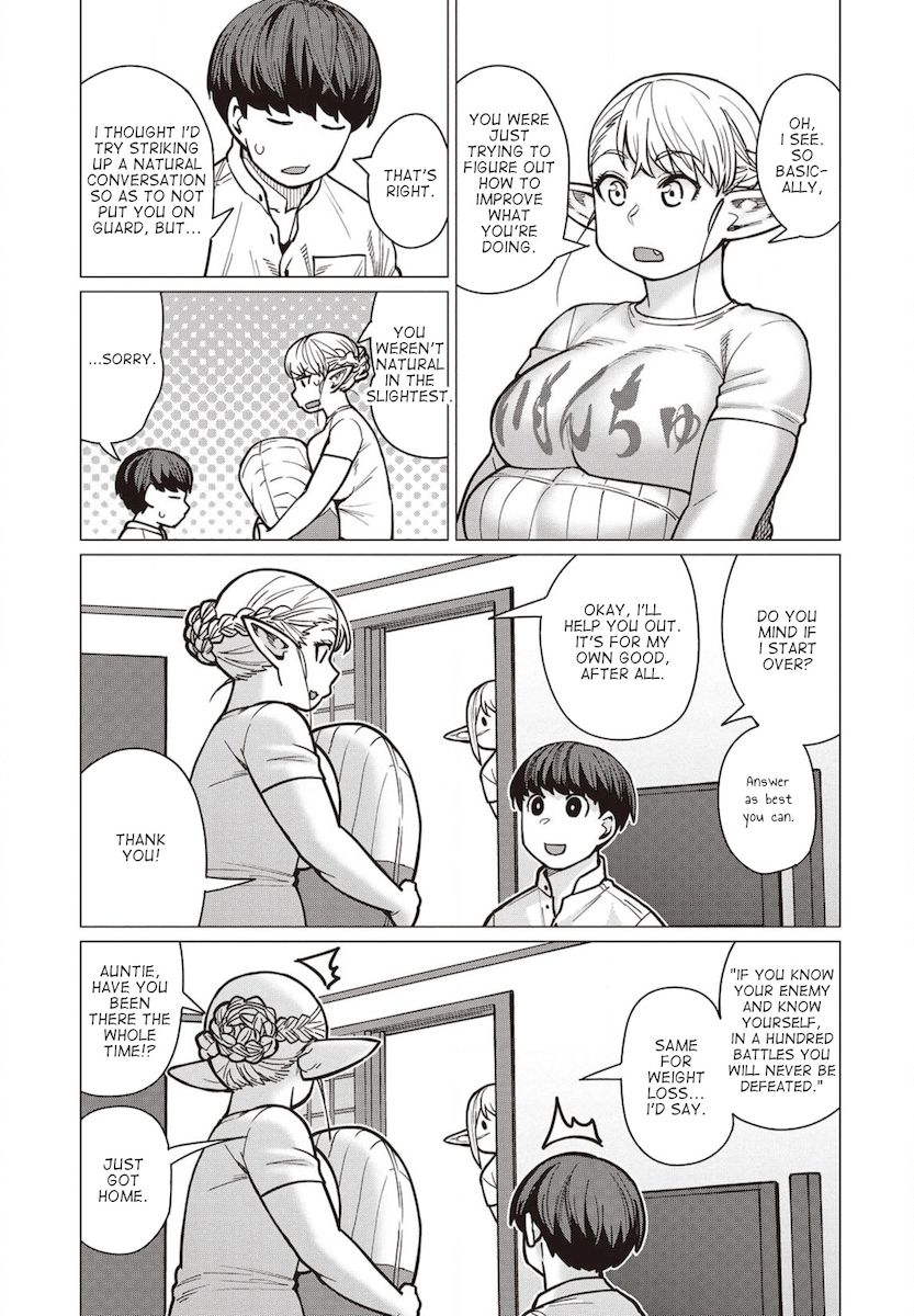 Elf-San Wa Yaserarenai. Chapter 37 Page 8