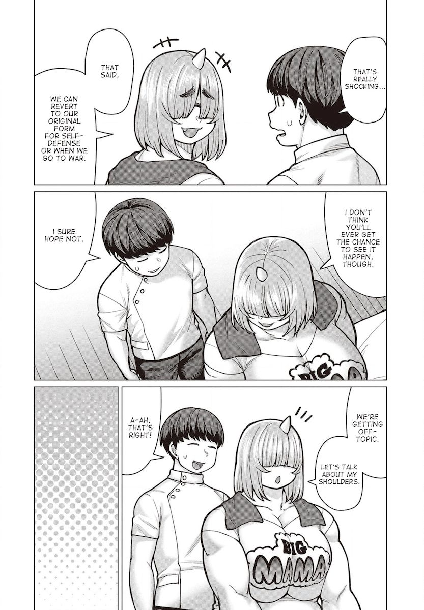Elf-San Wa Yaserarenai. Chapter 38 Page 9