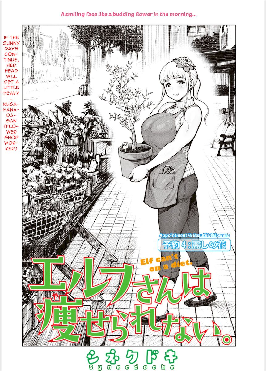Elf-San Wa Yaserarenai. Chapter 4 Page 1