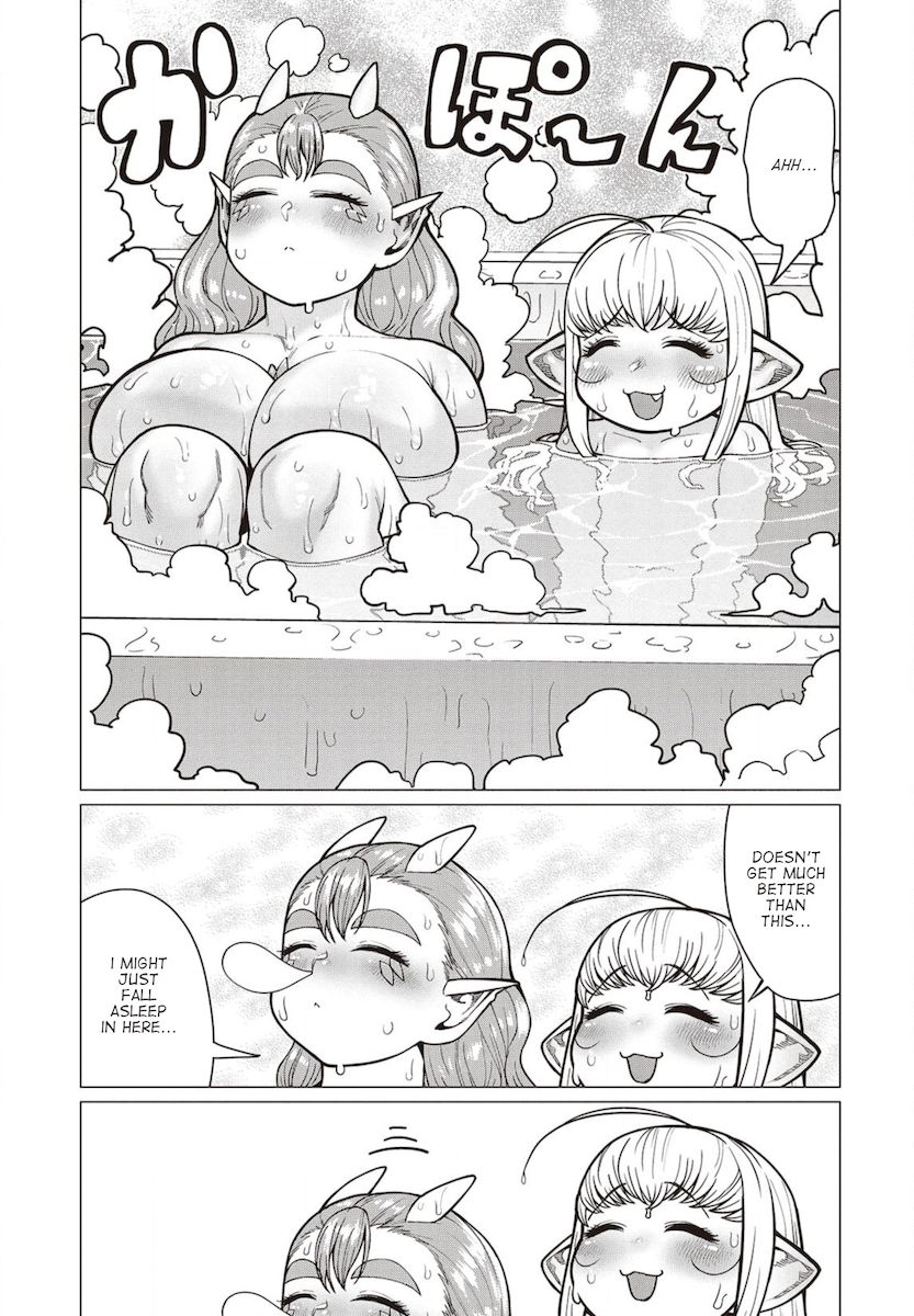 Elf-San Wa Yaserarenai. Chapter 39 Page 14