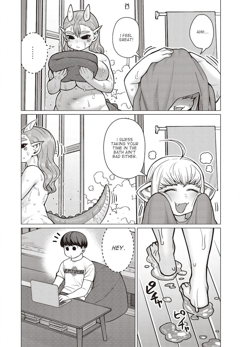 Elf-San Wa Yaserarenai. Chapter 39 Page 16