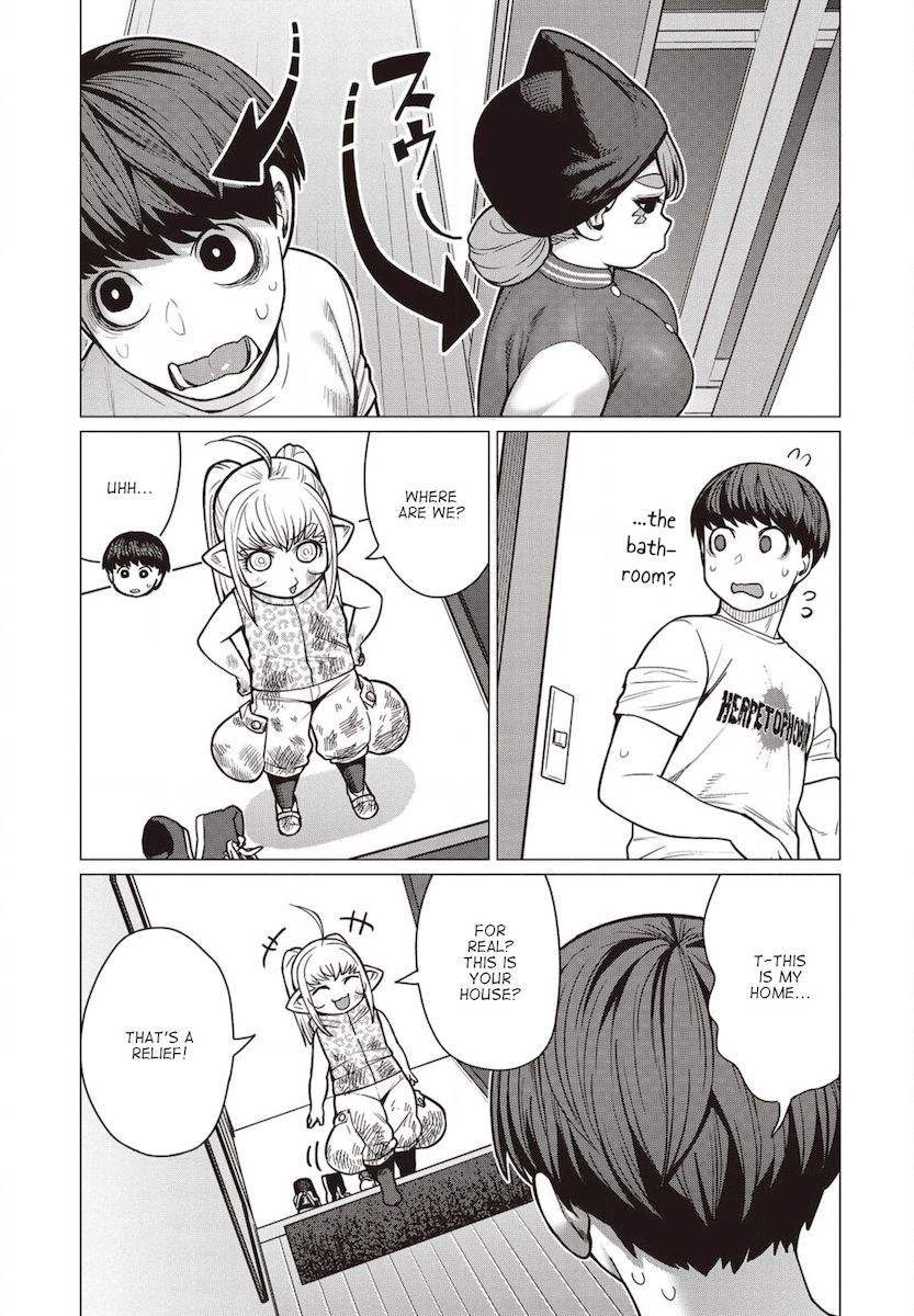 Elf-San Wa Yaserarenai. Chapter 39 Page 4
