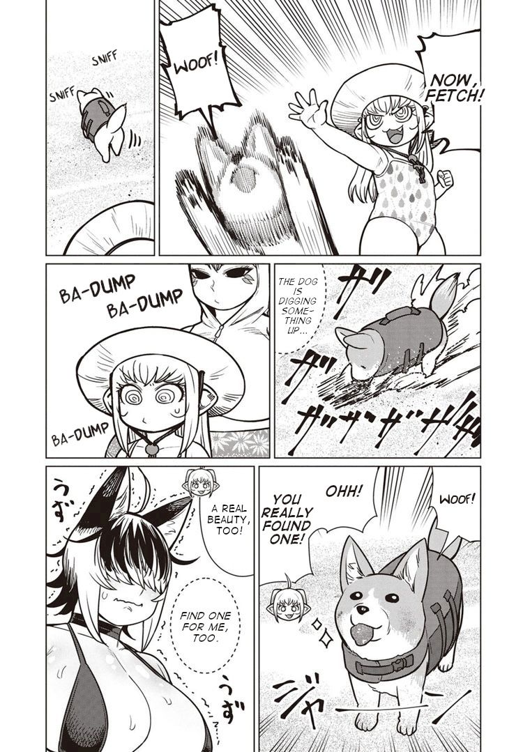 Elf-San Wa Yaserarenai. Chapter 41 Page 12