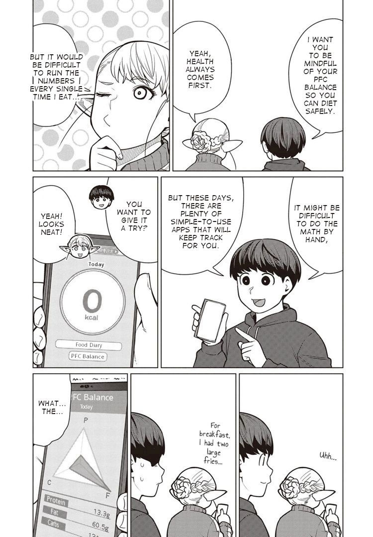Elf-San Wa Yaserarenai. Chapter 44 Page 12